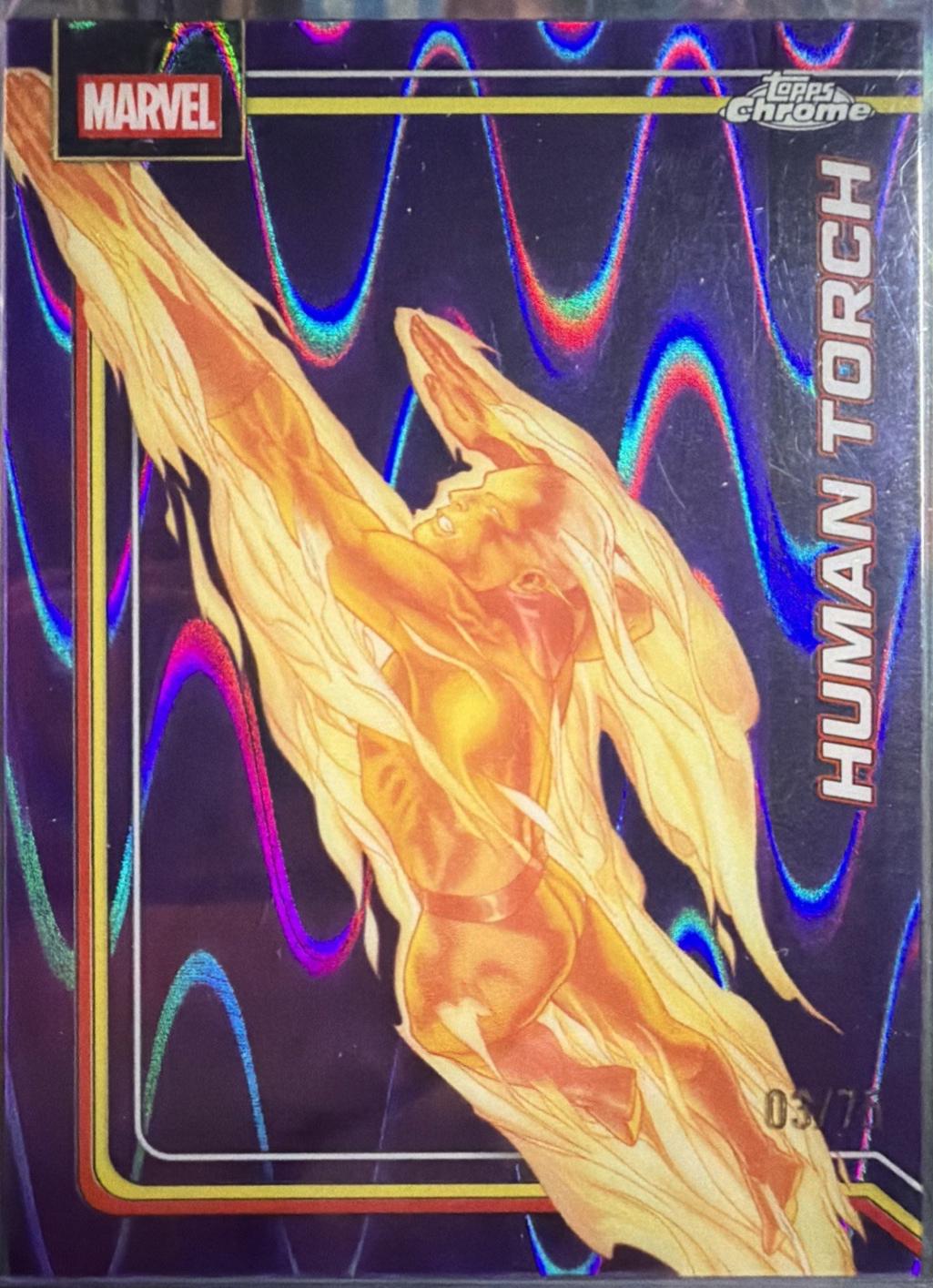 Human Torch Purple RayWave Refractor