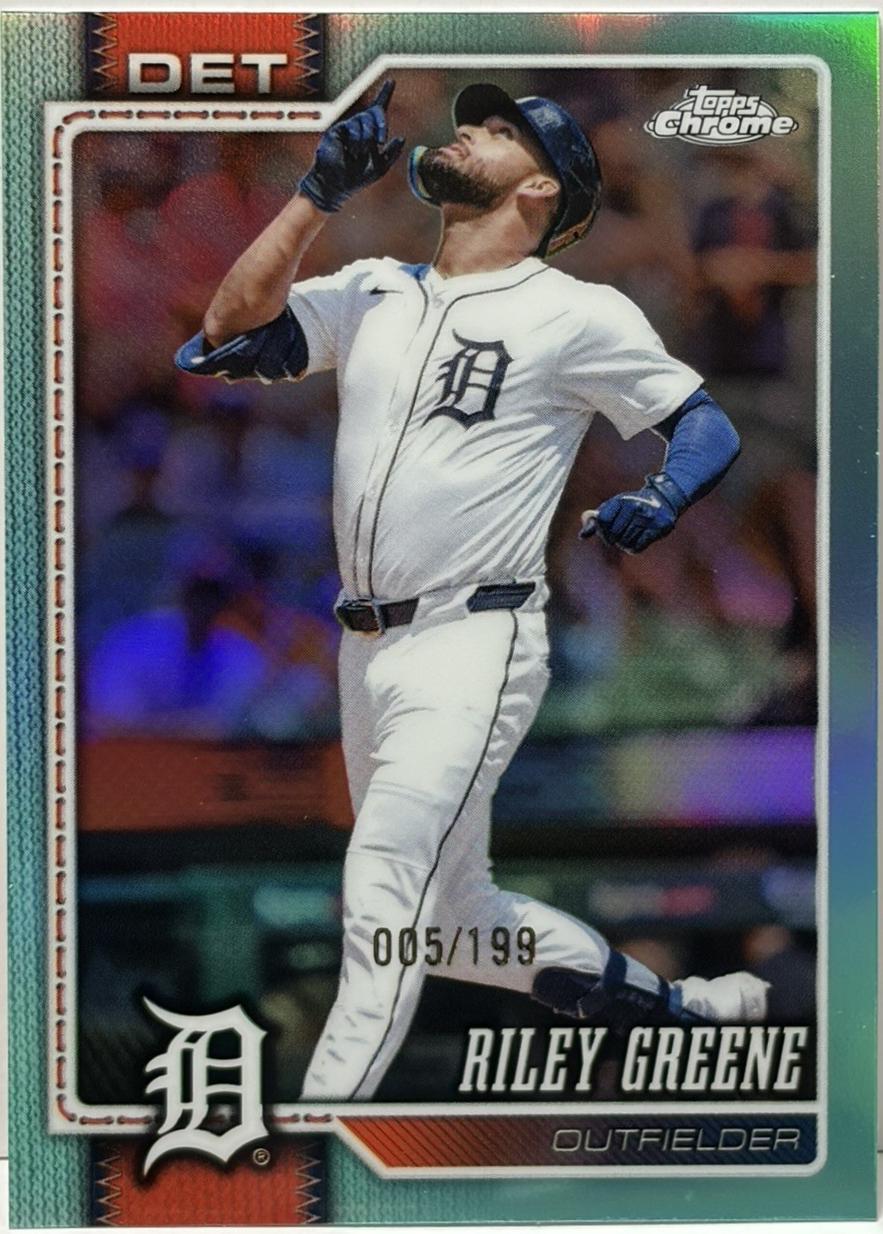 Riley Greene [Aqua Refractor] (2026 Topps Chrome)