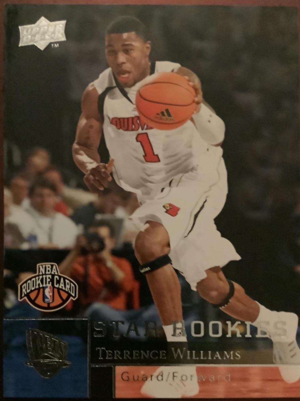 Terrence Williams #214 Basketball Cards 2009 Upper Deck