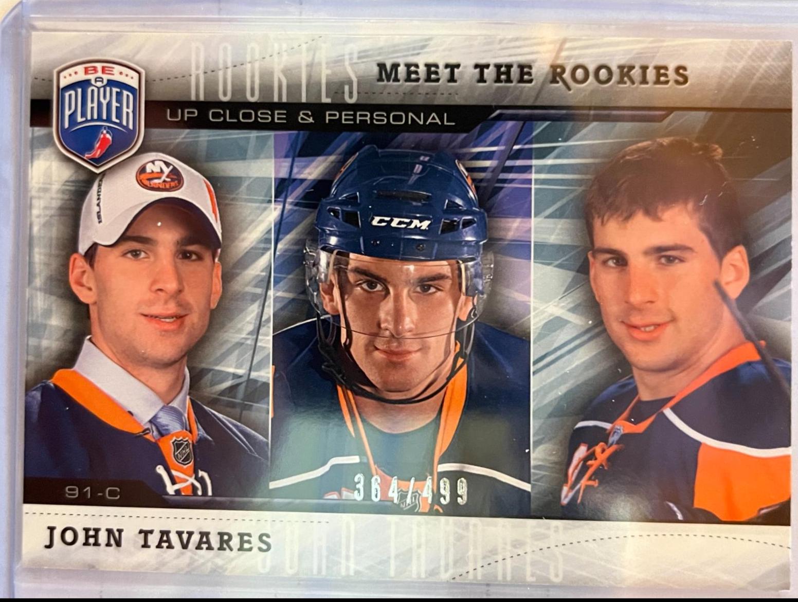 John Tavares #MR1 Hockey Cards 2009 Upper Deck Be A Player Meet the Rookies