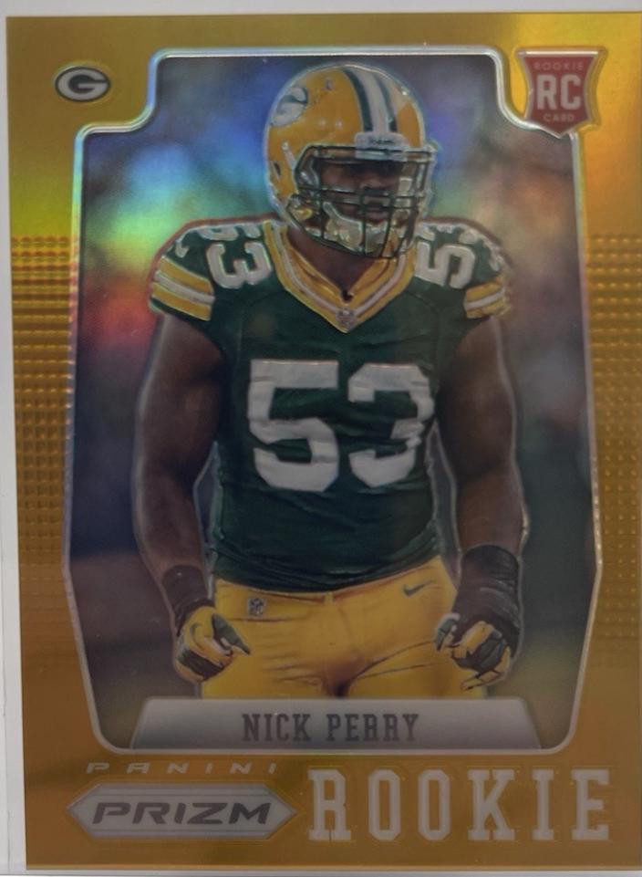 Nick Perry [Gold Prizm] #287