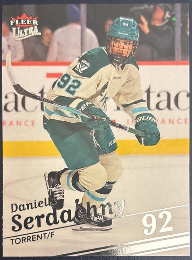Danielle Serdachny #74 2025 Fleer Ultra Pwhl Hockey