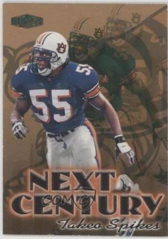 Takeo Spikes #12NC Football Cards 1998 Ultra Next Century