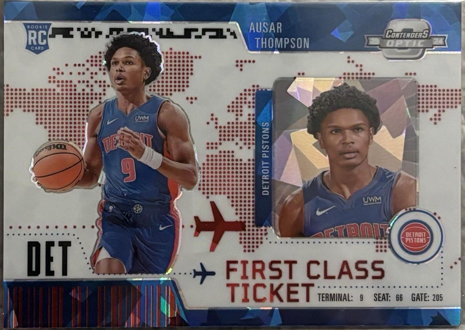 Ausar Thompson [Blue Cracked Ice] #13