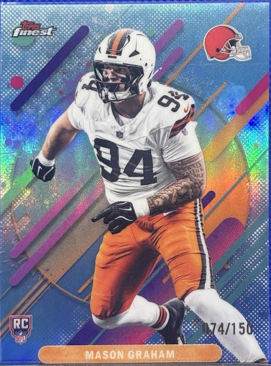 Mason Graham [Sky Blue Refractor] #222
