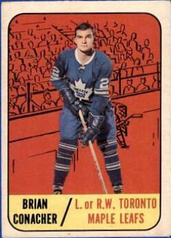 Brian Conacher #17 Hockey Cards 1967 Topps