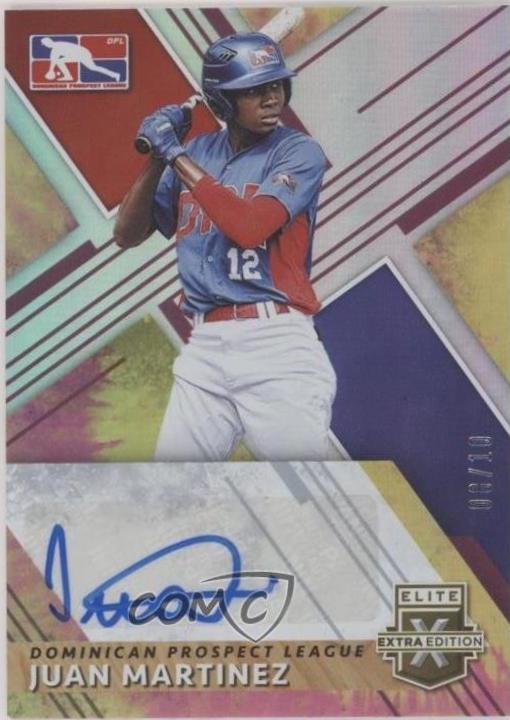 Juan Martinez [Autograph Tie Dye] #206