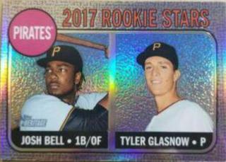 Pirates 2017 Rookie Stars: Josh Bell / Tyler Glasnow
