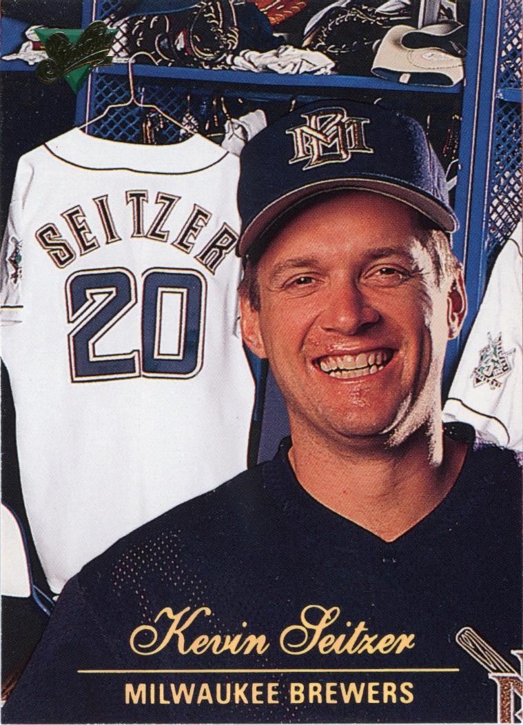 Kevin Seitzer #47 Baseball Cards 1994 Studio