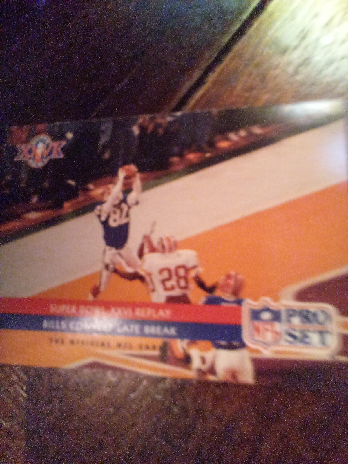 Super Bowl XXVI Replay #71 1992 Pro Set Football