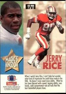 Jerry Rice, Sterling Sharpe Magic Johnson, Jim Kelly