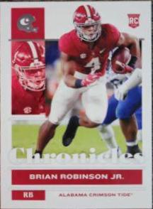 Brian Robinson Jr. #25 Football Cards 2022 Panini Chronicles Draft Picks