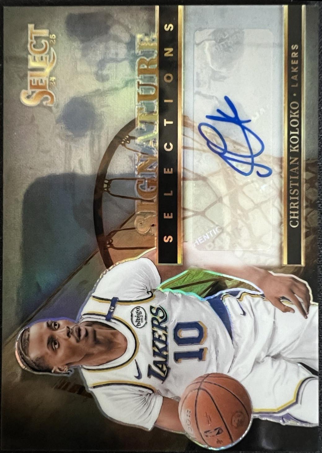 Christian Koloko #24 Prices | 2024 Panini Select Signature
