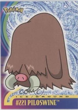 Piloswine #221 Pokemon 2001 Topps Johto