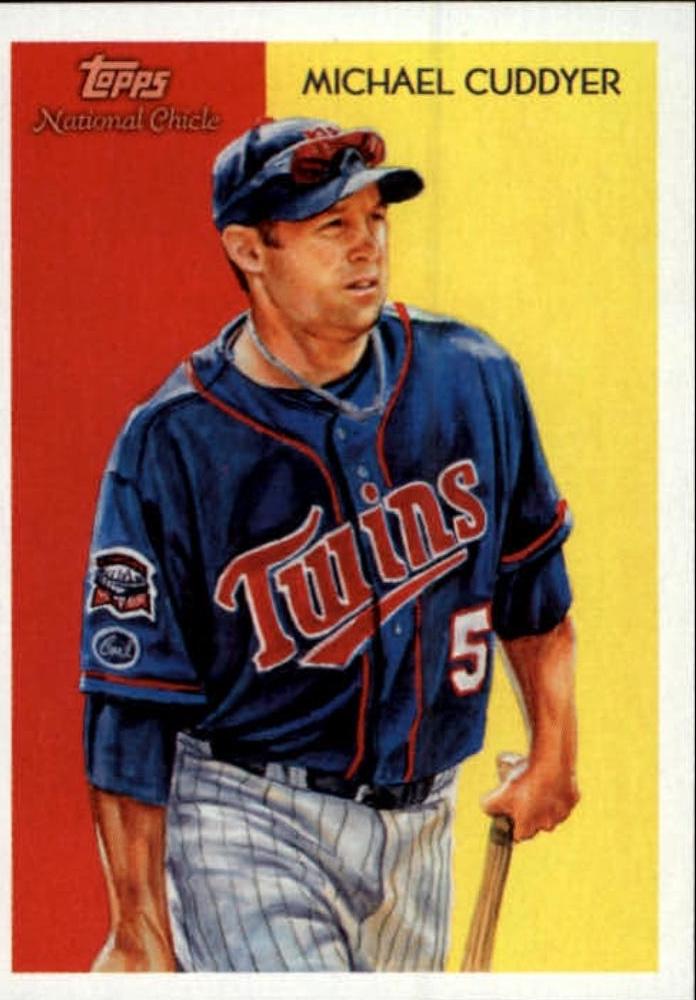 Michael Cuddyer #30 Baseball Cards 2010 Topps National Chicle