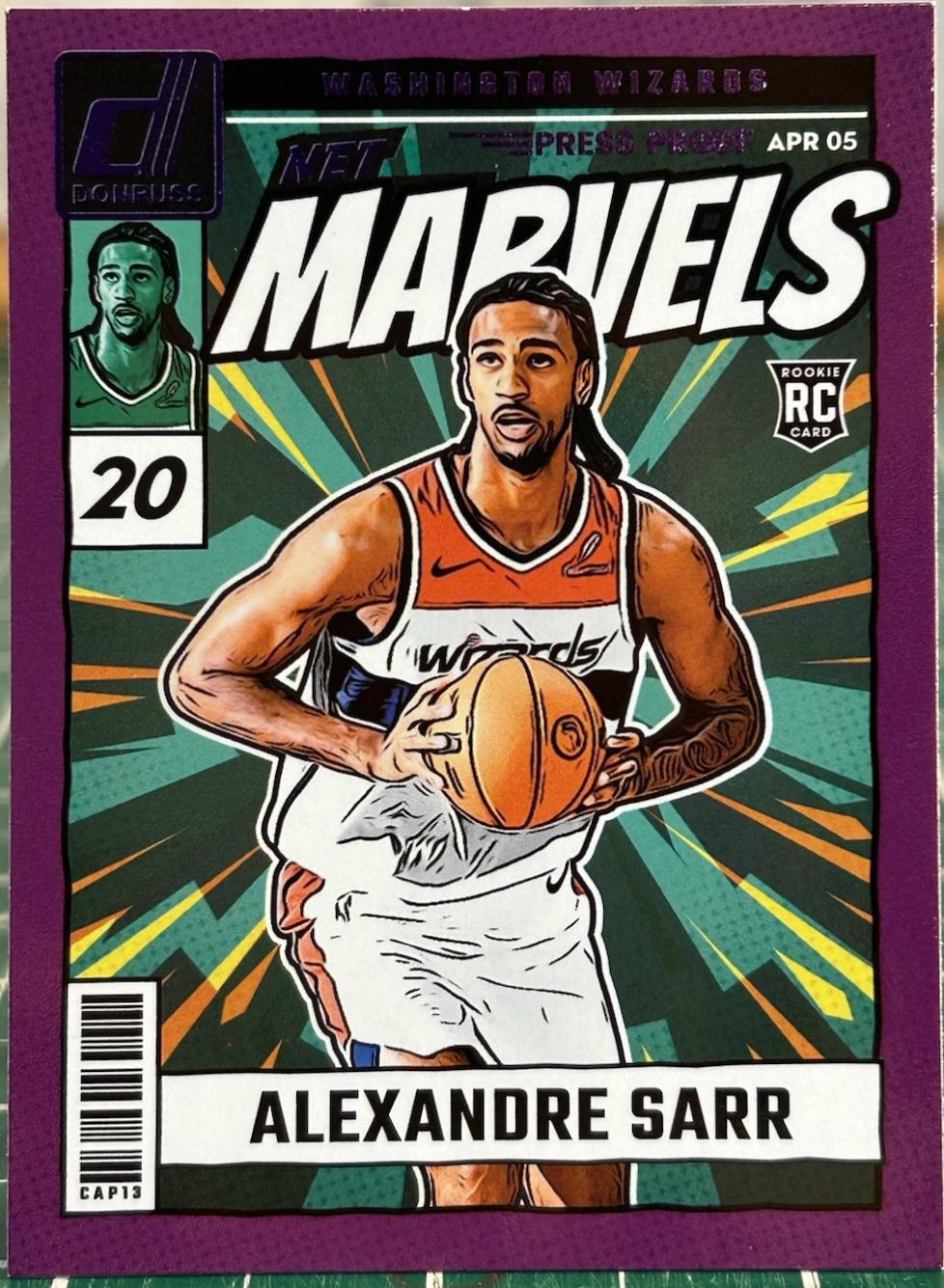 Alexandre Sarr [Press Proof Purple] #8