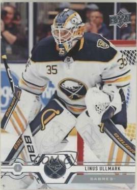 Linus Ullmark #503 Hockey Cards 2019 SP Authentic Upper Deck Update