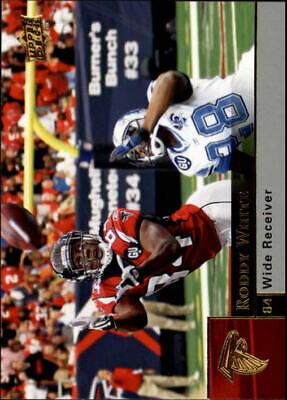 Roddy White #10 Football Cards 2009 Upper Deck