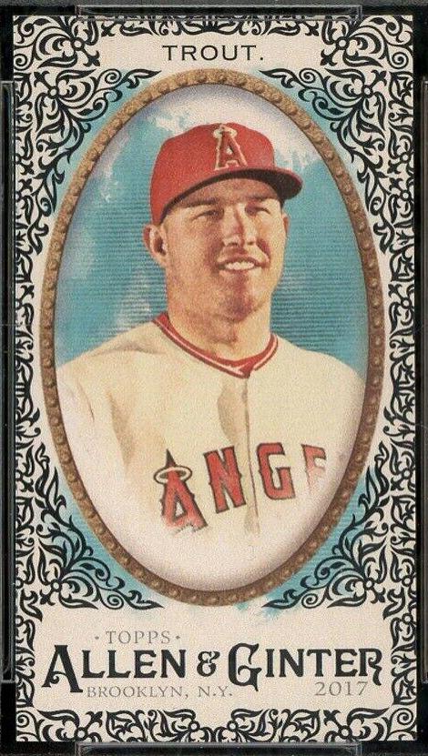 Mike Trout [Mini Black Border] #10