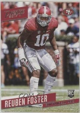 Reuben Foster #230 Football Cards 2017 Panini Prestige