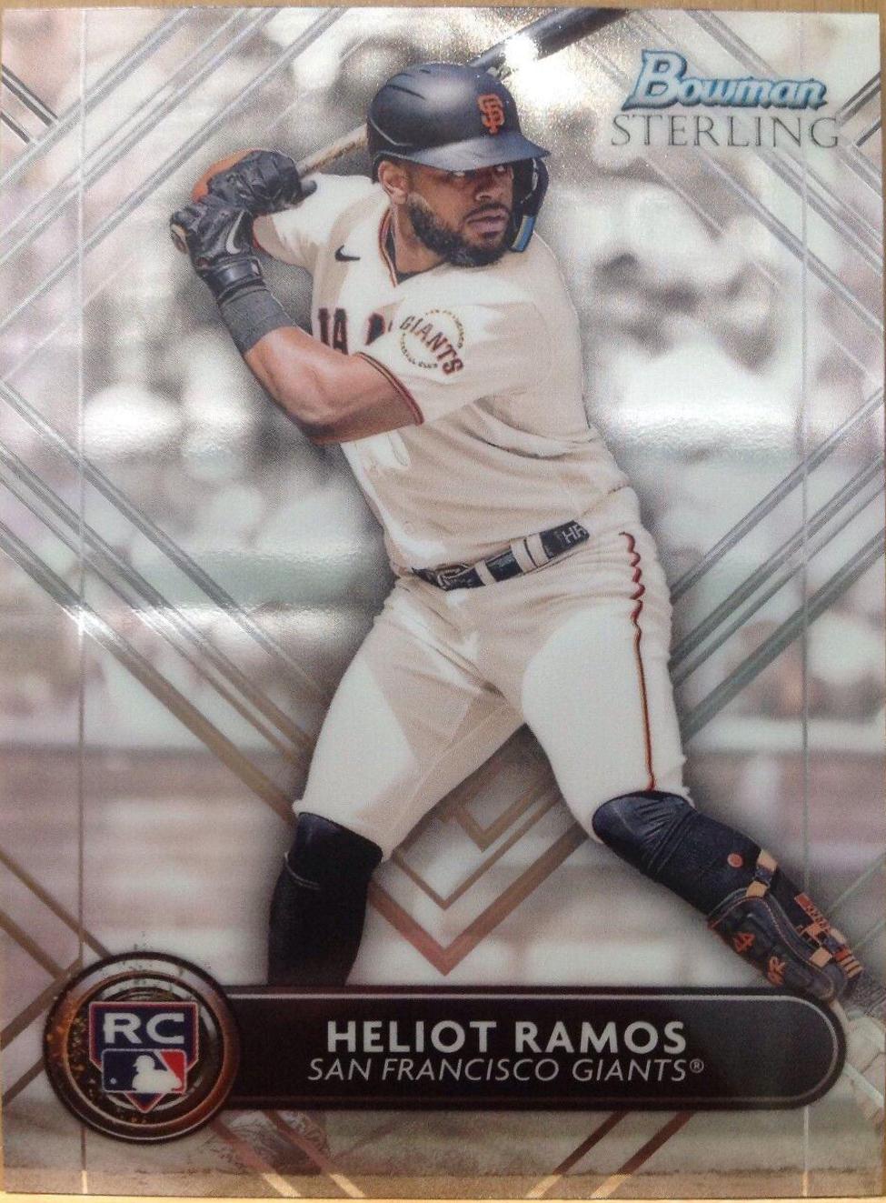 Heliot Ramos #BSR-25 Baseball Cards 2022 Bowman Sterling