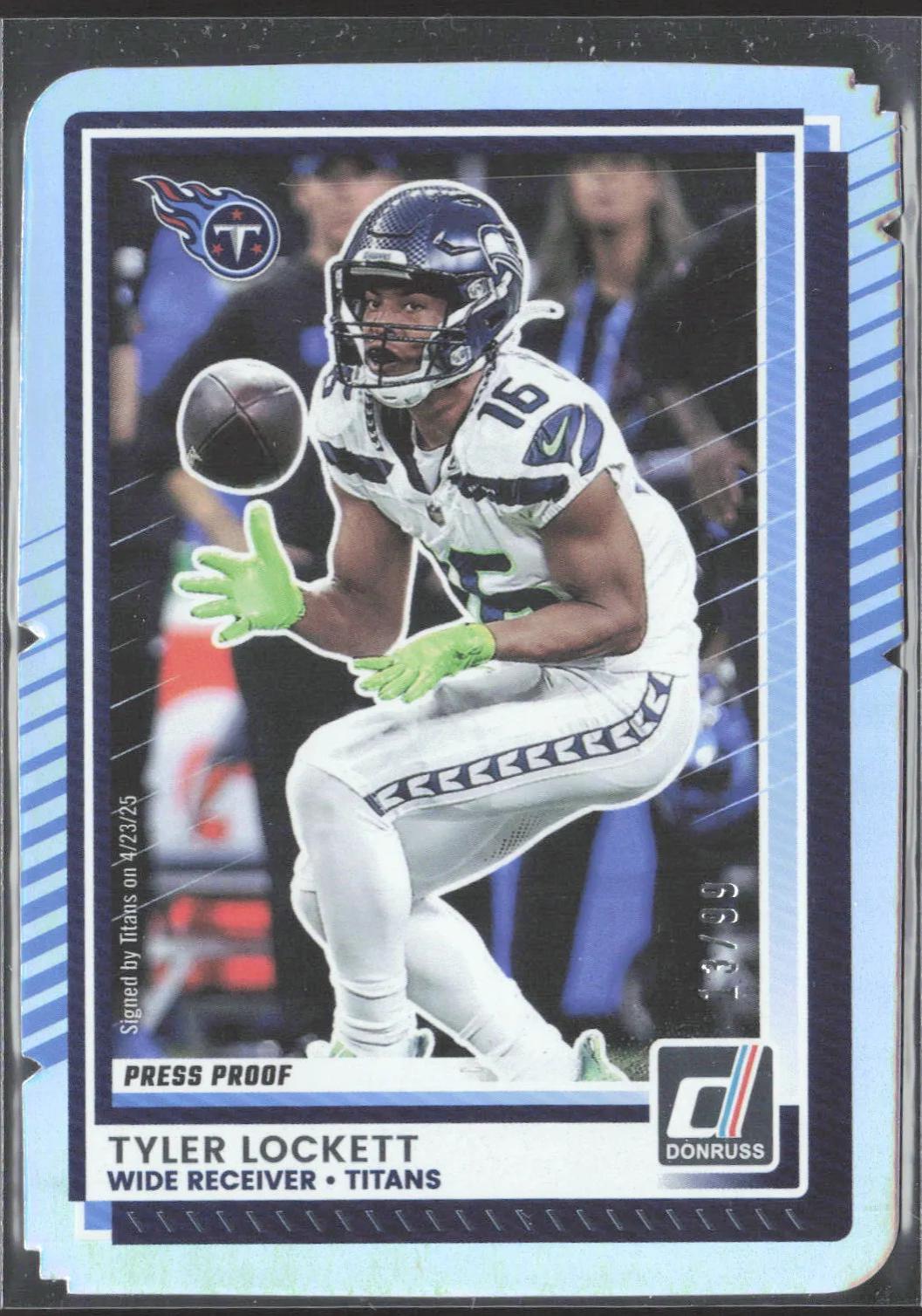 Tyler Lockett [Press Proof Silver Die-Cut] #158