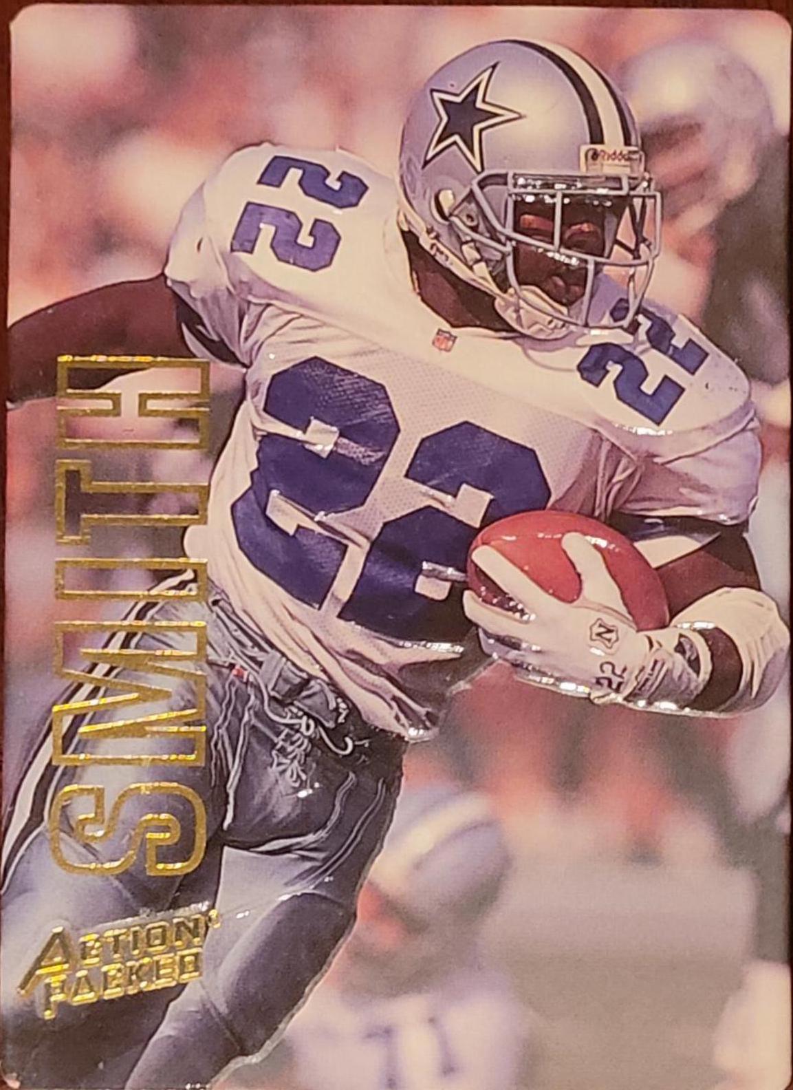 Emmitt Smith #FB1 Football Cards 1993 Action Packed Prototypes