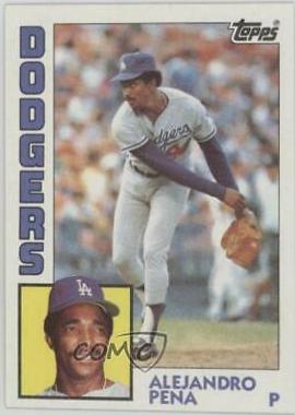 Alejandro Pena #324 Baseball Cards 1984 Topps