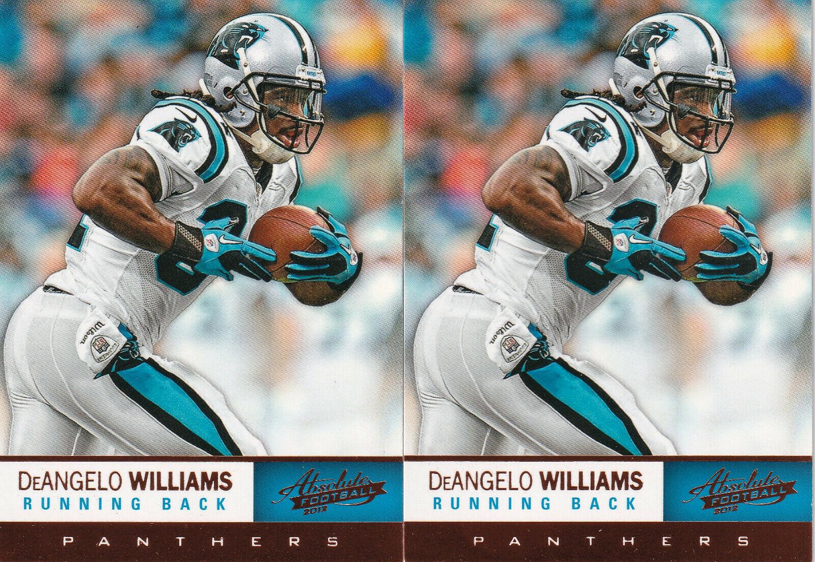 DeAngelo Williams #3 Football Cards 2012 Panini Absolute