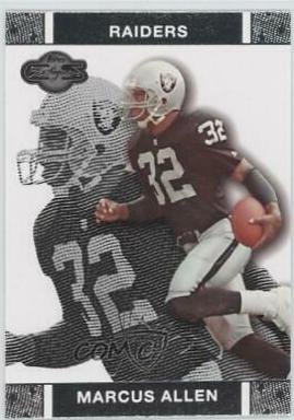 Marcus Allen #47 Football Cards 2007 Topps CO Signers