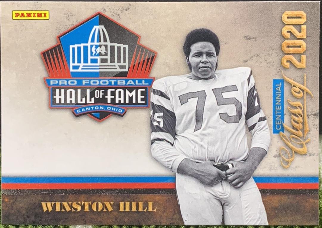 Winston Hill #17 Football Cards 2020 Panini Hall of Fame
