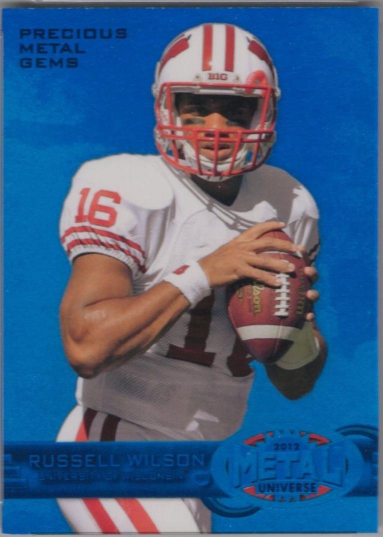 Russell Wilson [Precious Metal Gems Blue] #M-63