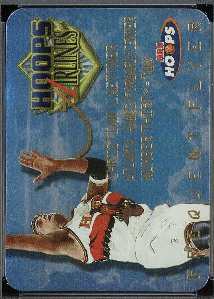 Christian Laettner #1 Basketball Cards 1997 Hoops Frequent Flyer Club