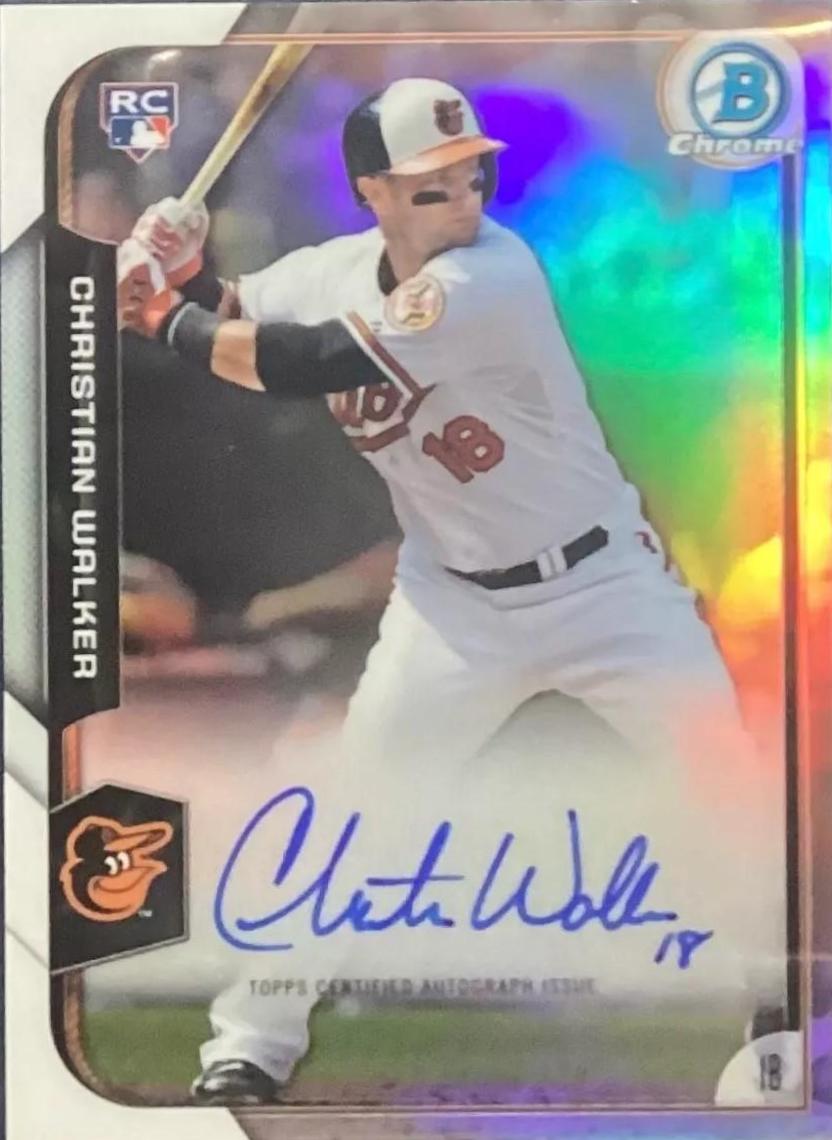 Christian Walker [Refractor] #BCAR-CW