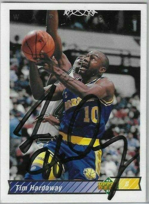 Tim Hardaway #261 Basketball Cards 1992 Upper Deck