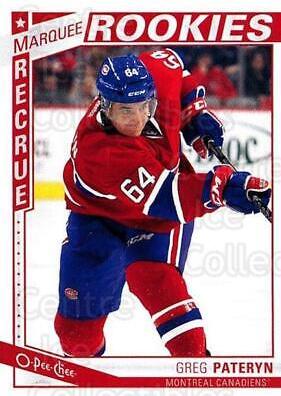 Greg Pateryn #551 Hockey Cards 2013 O-Pee-Chee