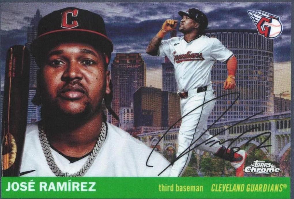 Jose Ramirez #55CV-26 Prices | 2025 Topps Chrome Platinum 1955