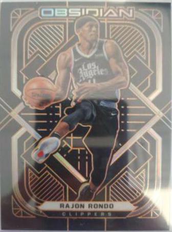 Rajon Rondo #95 Basketball Cards 2020 Panini Obsidian