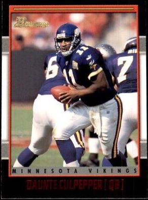 Daunte Culpepper #78 2001 Bowman Football