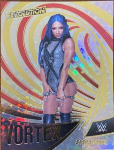 Sasha Banks #3 Wrestling Cards 2022 Panini Revolution WWE Vortex