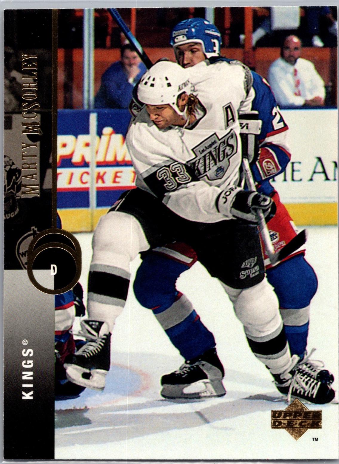 Marty McSorley #33 1994-95 Upper Deck Hockey