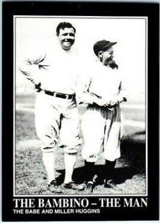 The Babe and Miller Huggins