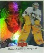 Marc Andre Fleury #80 Hockey Cards 2006 Flair Showcase