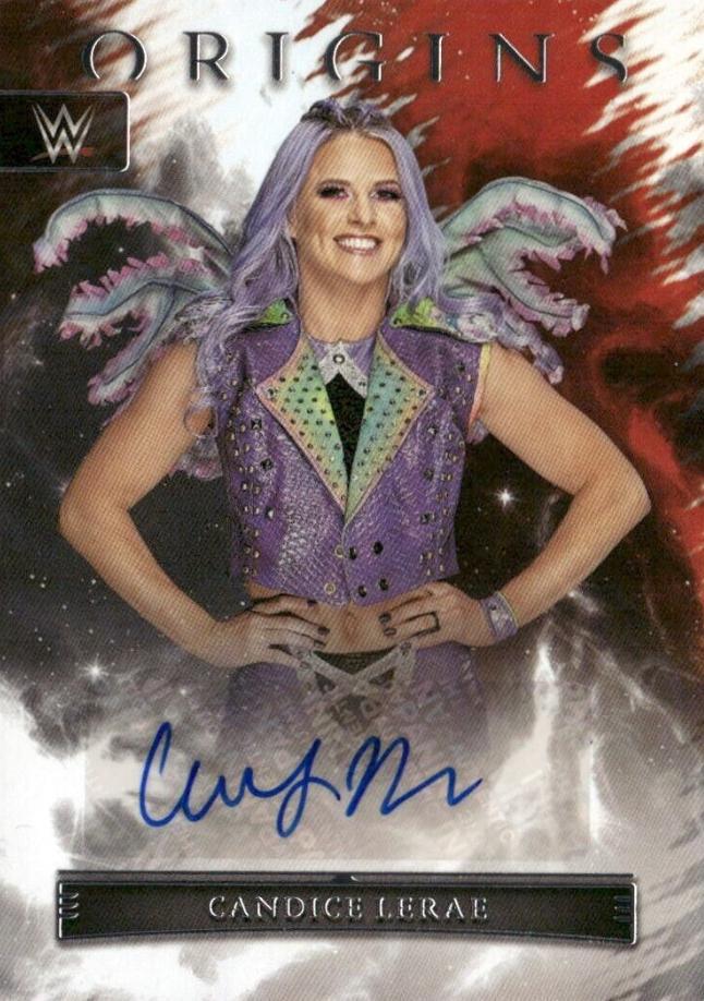 Candice LeRae #32 Wrestling Cards 2023 Panini Chronicles WWE Origins Autograph