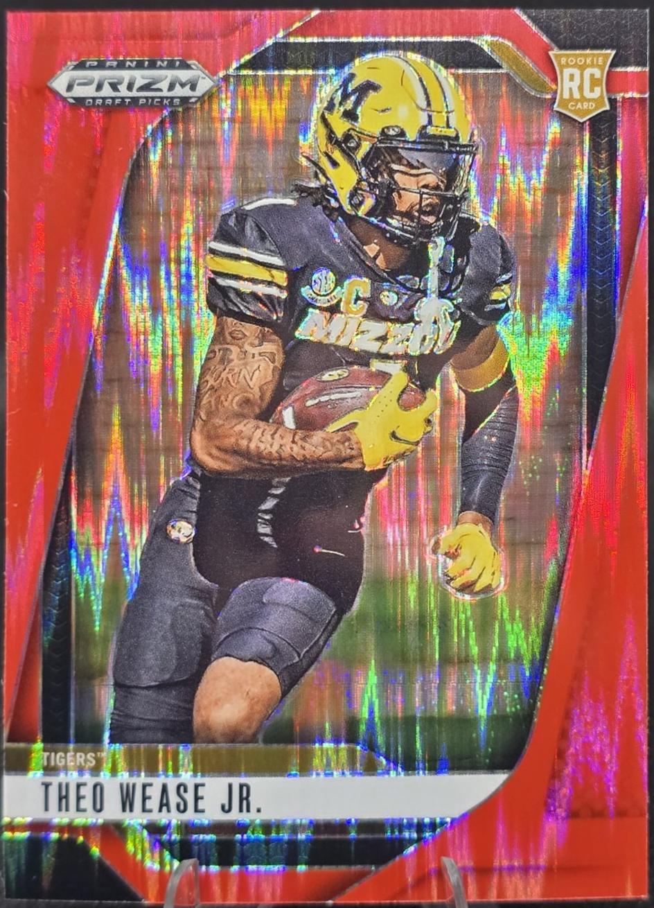 Theo Wease Jr. [Red Flash] #72