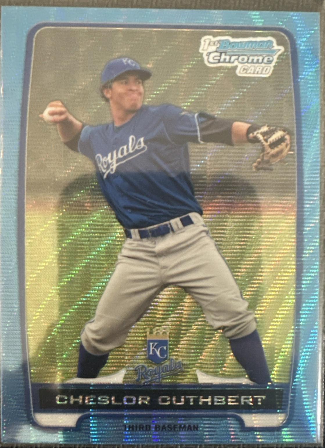Cheslor Cuthbert [Blue Wave Refractor] #BCP58