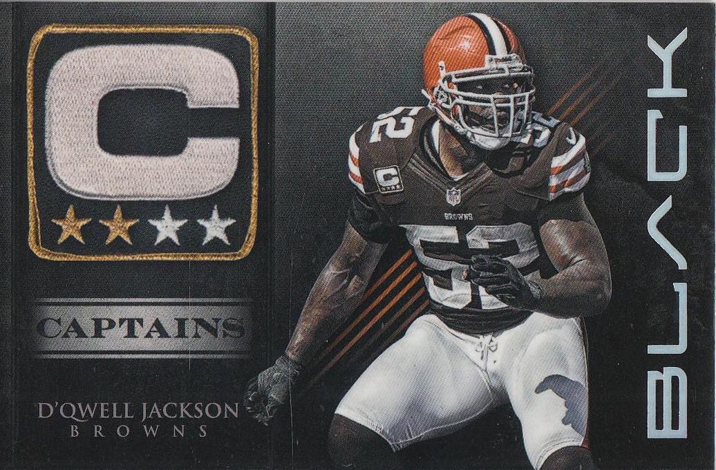 Dqwell Jackson #12 Football Cards 2012 Panini Black Captains