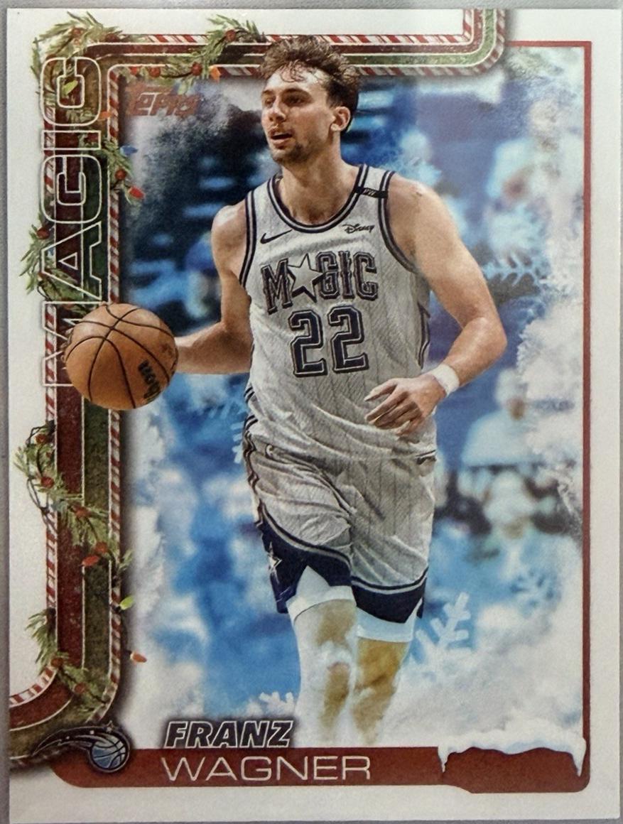 Franz Wagner #SSV-FW Prices | 2025 Topps Holiday SSP Variation