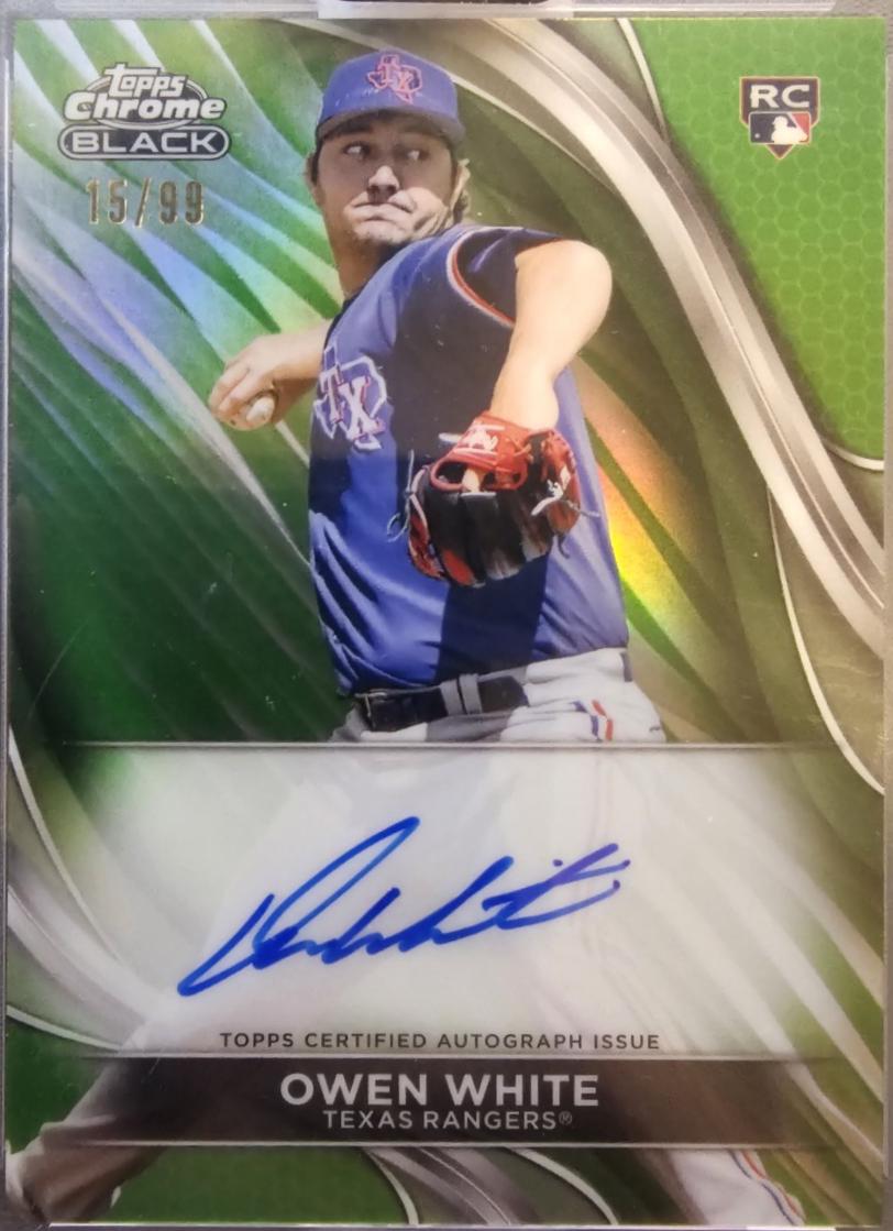 Owen White [Green Refractor] #CBA-OW