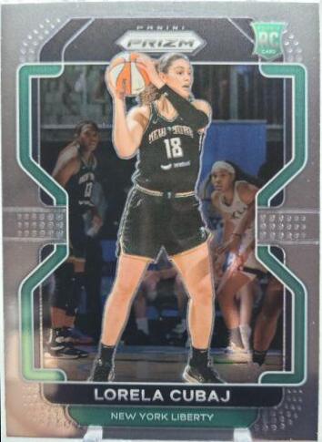 Lorela Cubaj #193 Basketball Cards 2022 Panini Prizm WNBA